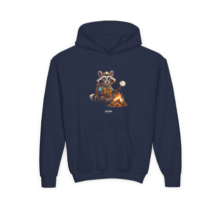 Lagerfeuer Waschbär - Kids Hoodie