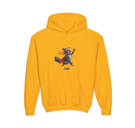 Superheld Waschbär - Kiids Hoodie
