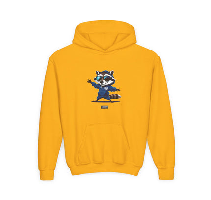 Street Style Waschbär - Kids Hoodie