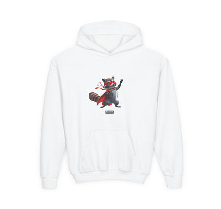Superheld Waschbär - Kiids Hoodie