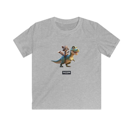 T-Rex Waschbär - Kinder T-Shirt