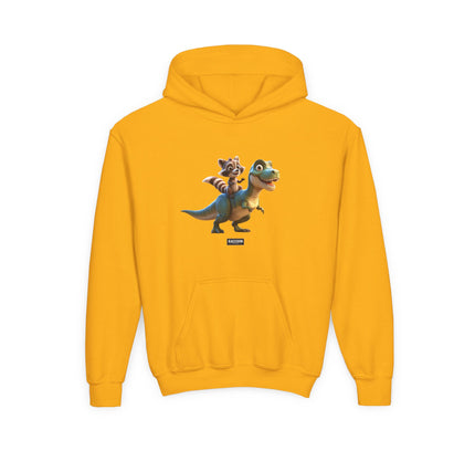 T-Rex Waschbär - Kids Hoodie