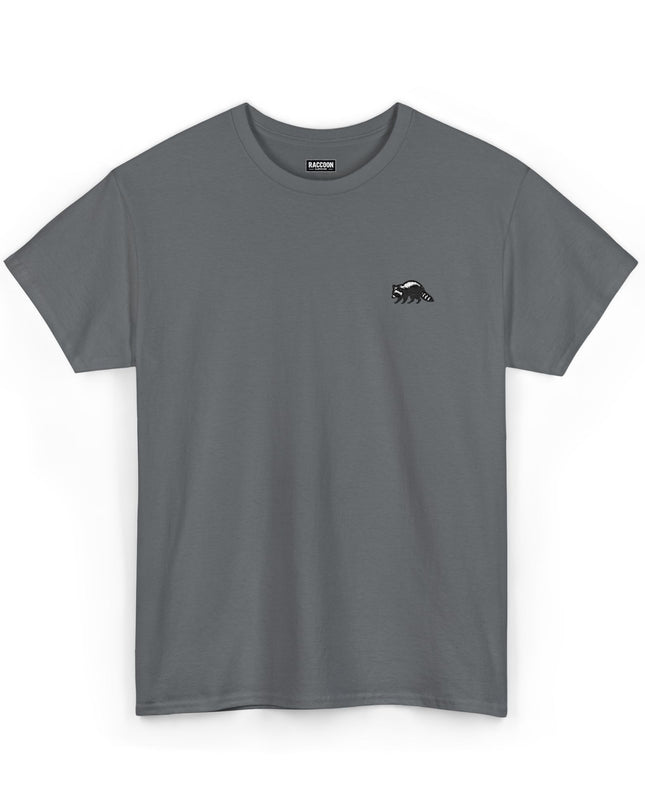Besticktes Waschbär T-Shirt