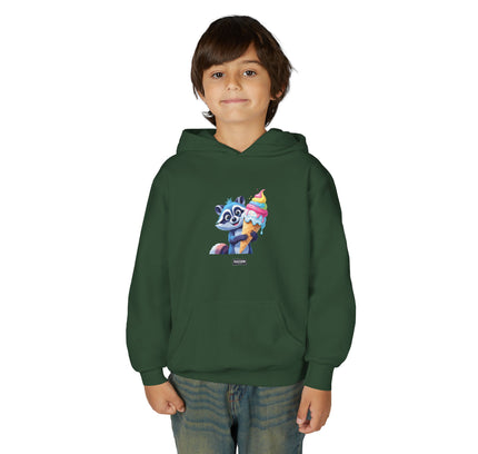 Eiscreme Waschbär - Kids Hoodie