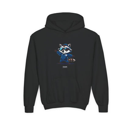 Street Style Waschbär - Kids Hoodie