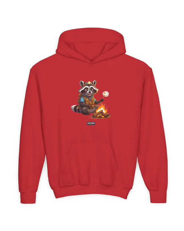 Lagerfeuer Waschbär - Kids Hoodie