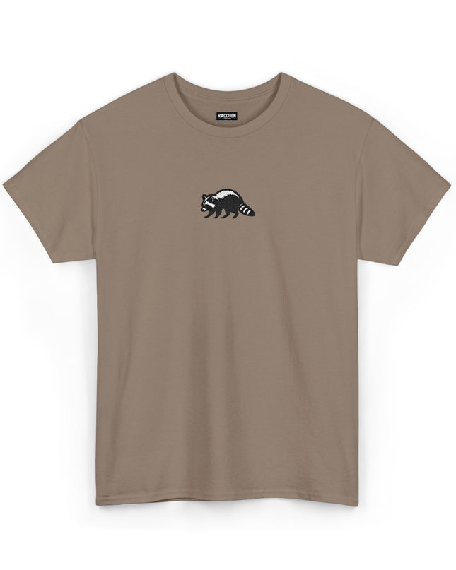 Grosses Besticktes Waschbär T-Shirt