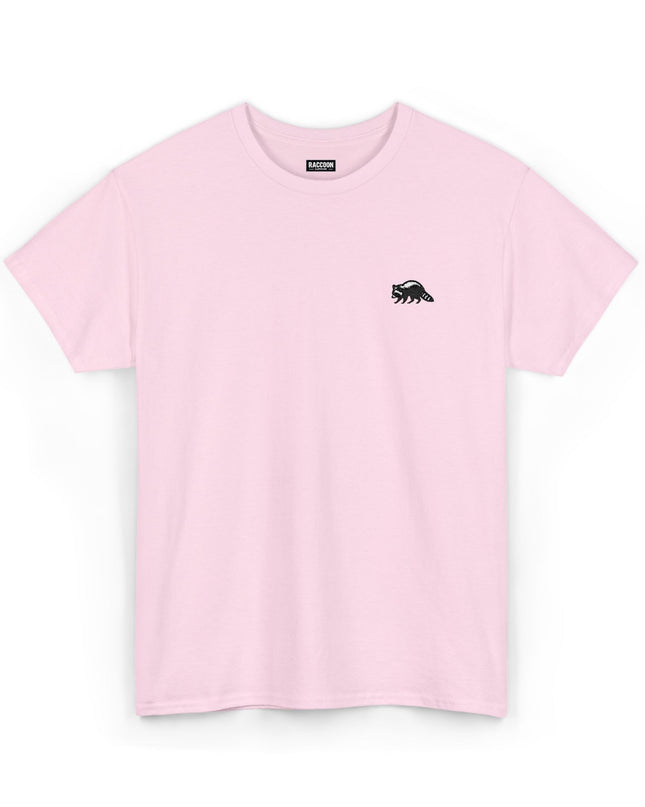 Besticktes Waschbär T-Shirt