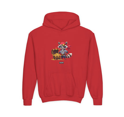 Piraten Waschbär - Kids Hoodie