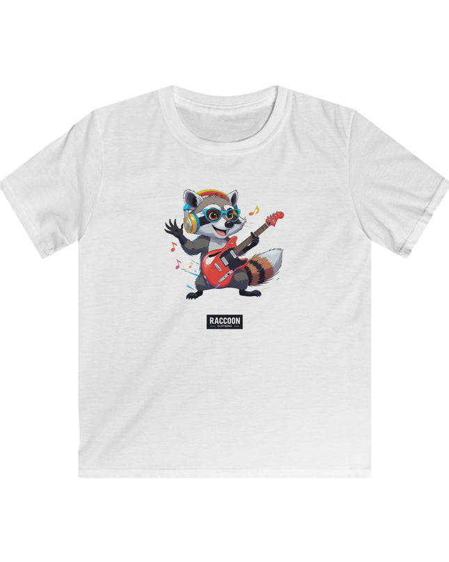 Rockstar Waschbär - Kinder T-Shirt