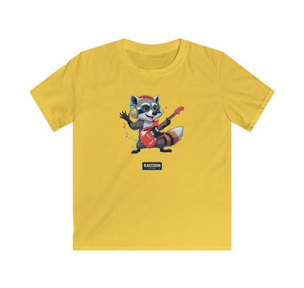 Rockstar Waschbär - Kinder T-Shirt