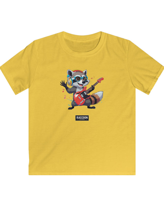 Rockstar Waschbär - Kinder T-Shirt