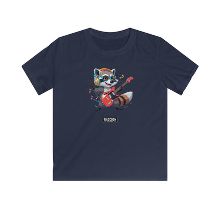 Rockstar Waschbär - Kinder T-Shirt