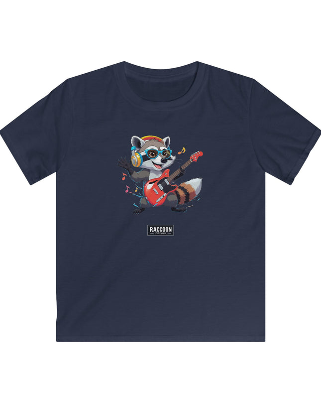 Rockstar Waschbär - Kinder T-Shirt