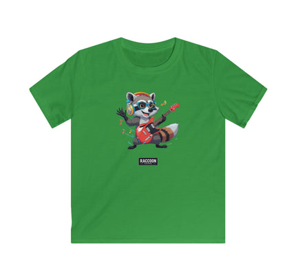 Rockstar Waschbär - Kinder T-Shirt