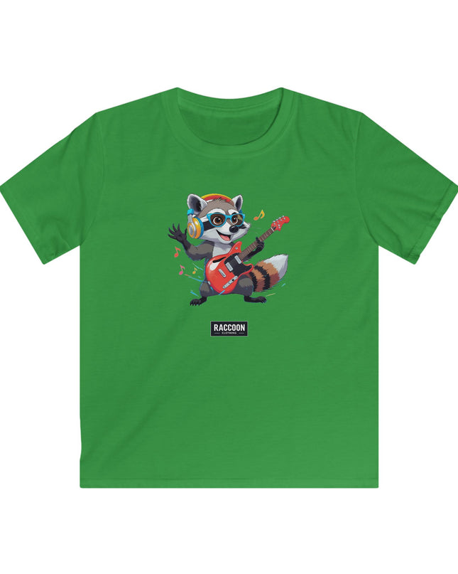 Rockstar Waschbär - Kinder T-Shirt