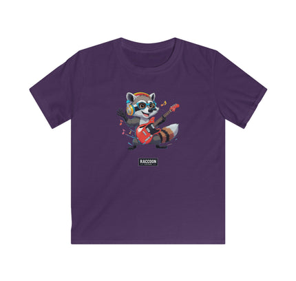 Rockstar Waschbär - Kinder T-Shirt