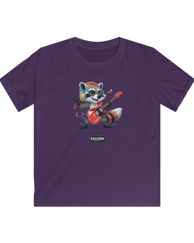 Rockstar Waschbär - Kinder T-Shirt