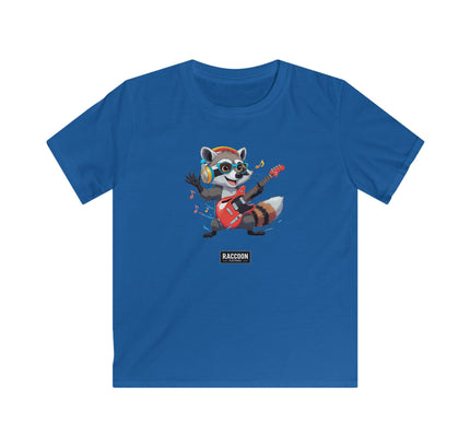 Rockstar Waschbär - Kinder T-Shirt