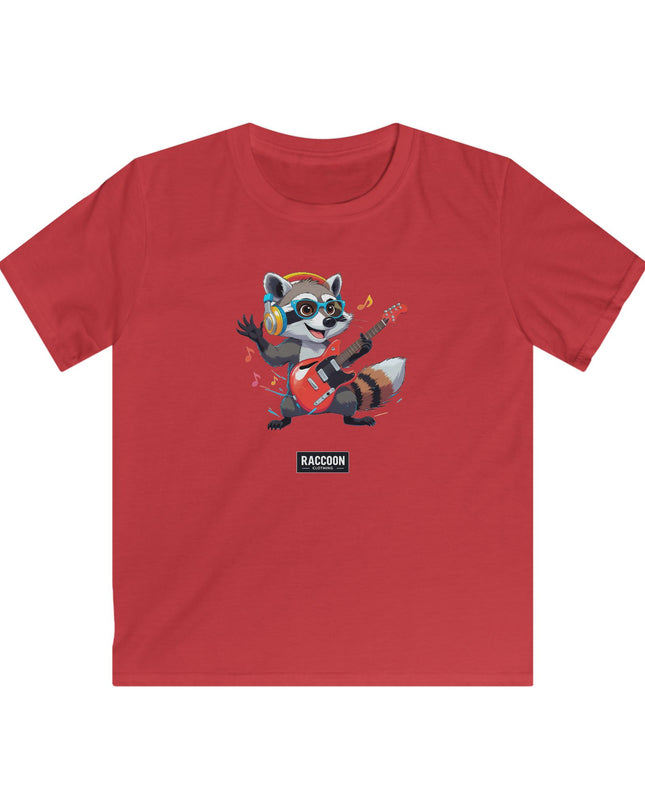 Rockstar Waschbär - Kinder T-Shirt