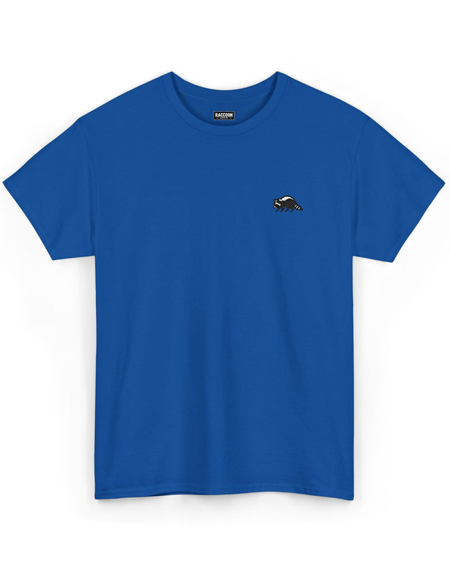 Besticktes Waschbär T-Shirt