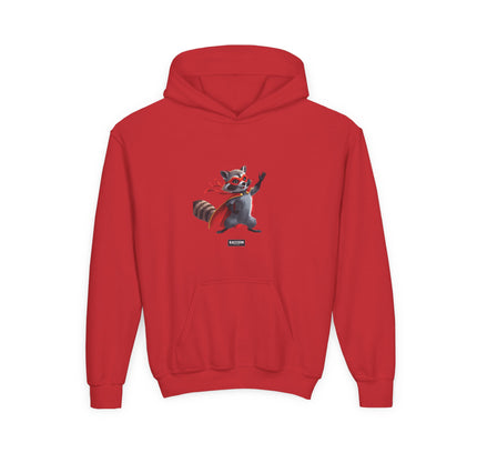 Superheld Waschbär - Kiids Hoodie