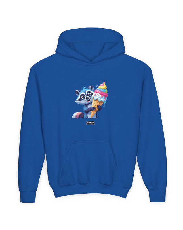 Eiscreme Waschbär - Kids Hoodie