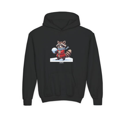 Schneeball Waschbär - Kids Hoodie