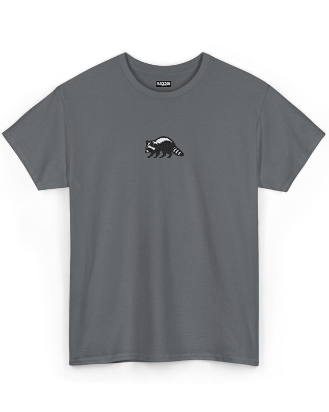 Grosses Besticktes Waschbär T-Shirt