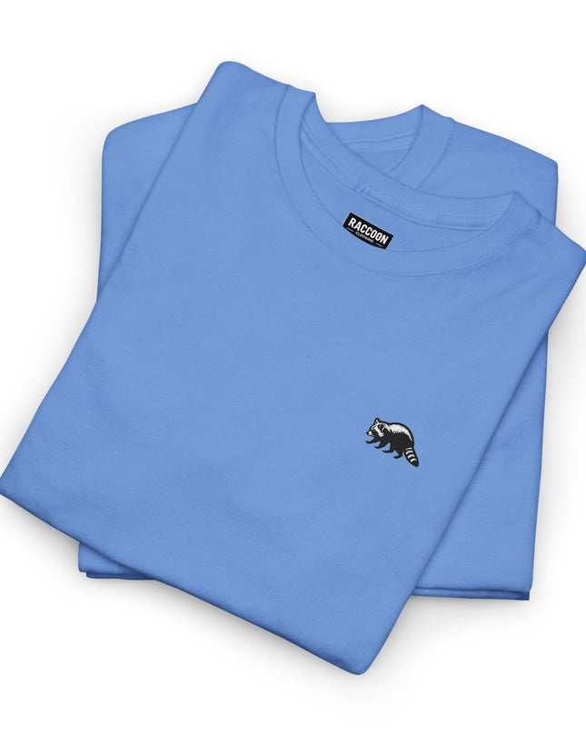 Besticktes Waschbär T-Shirt