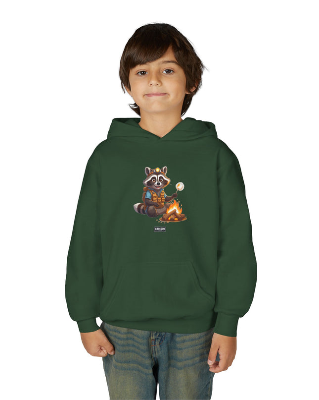 Lagerfeuer Waschbär - Kids Hoodie