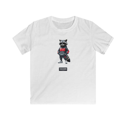 Sonnenbrillen Waschbär - Kinder T-Shirt
