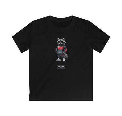Sonnenbrillen Waschbär - Kinder T-Shirt