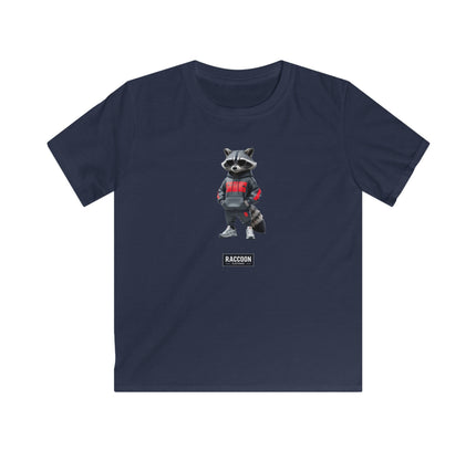 Sonnenbrillen Waschbär - Kinder T-Shirt