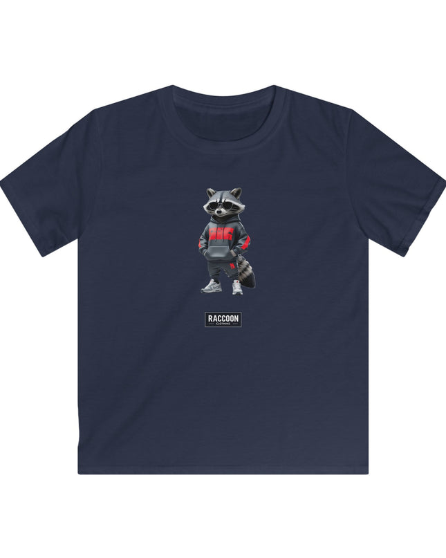 Sonnenbrillen Waschbär - Kinder T-Shirt