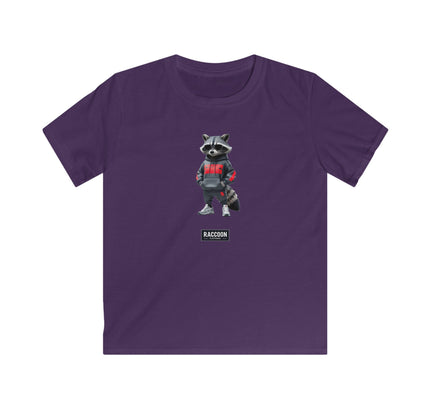 Sonnenbrillen Waschbär - Kinder T-Shirt