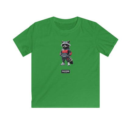 Sonnenbrillen Waschbär - Kinder T-Shirt