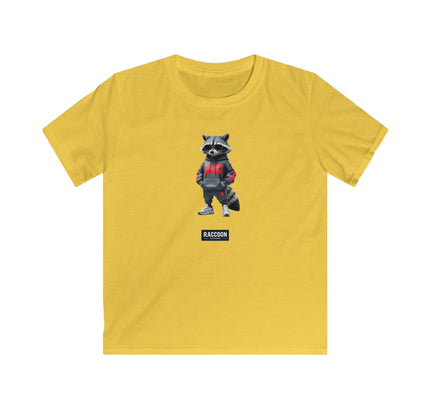 Sonnenbrillen Waschbär - Kinder T-Shirt