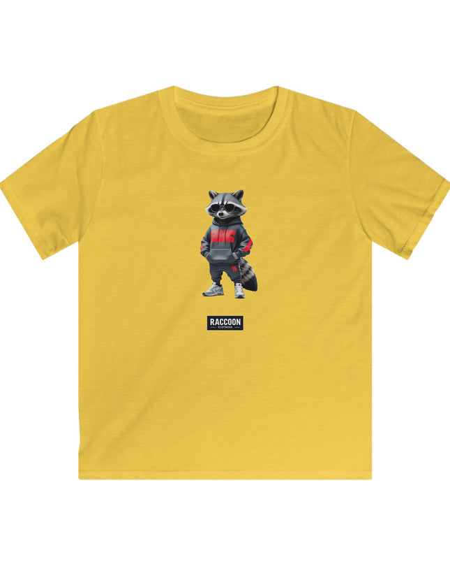 Sonnenbrillen Waschbär - Kinder T-Shirt