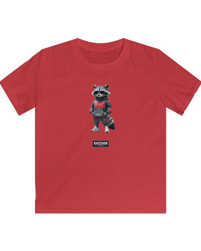 Sonnenbrillen Waschbär - Kinder T-Shirt