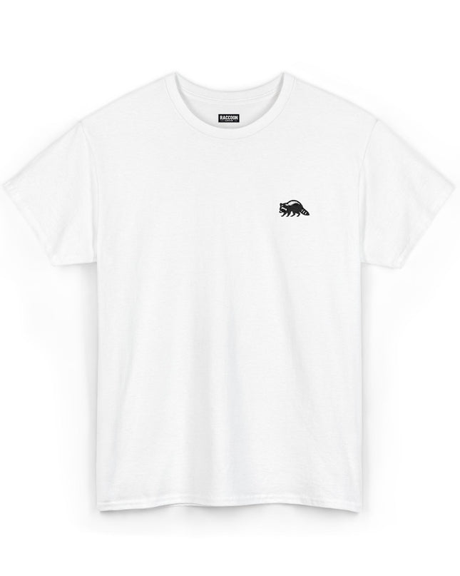 Besticktes Waschbär T-Shirt