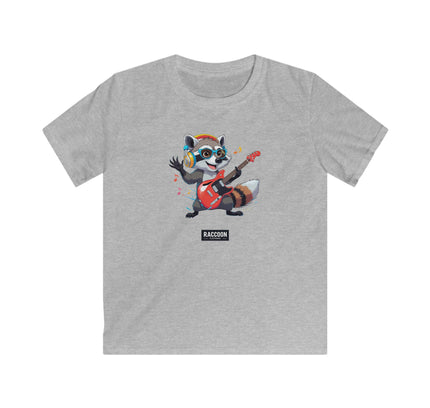 Rockstar Waschbär - Kinder T-Shirt
