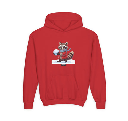 Schneeball Waschbär - Kids Hoodie