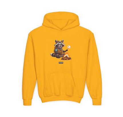 Lagerfeuer Waschbär - Kids Hoodie