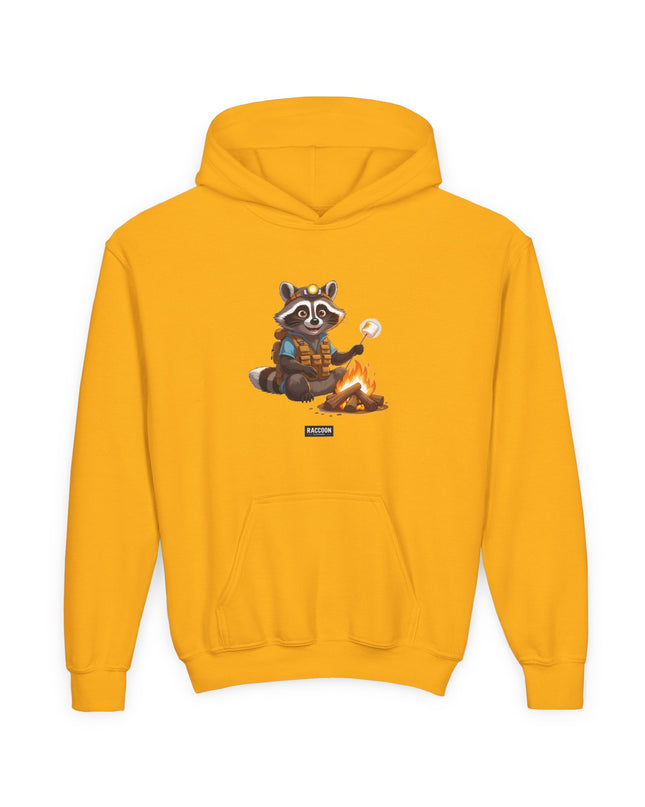 Lagerfeuer Waschbär - Kids Hoodie