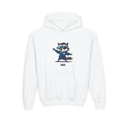 Street Style Waschbär - Kids Hoodie
