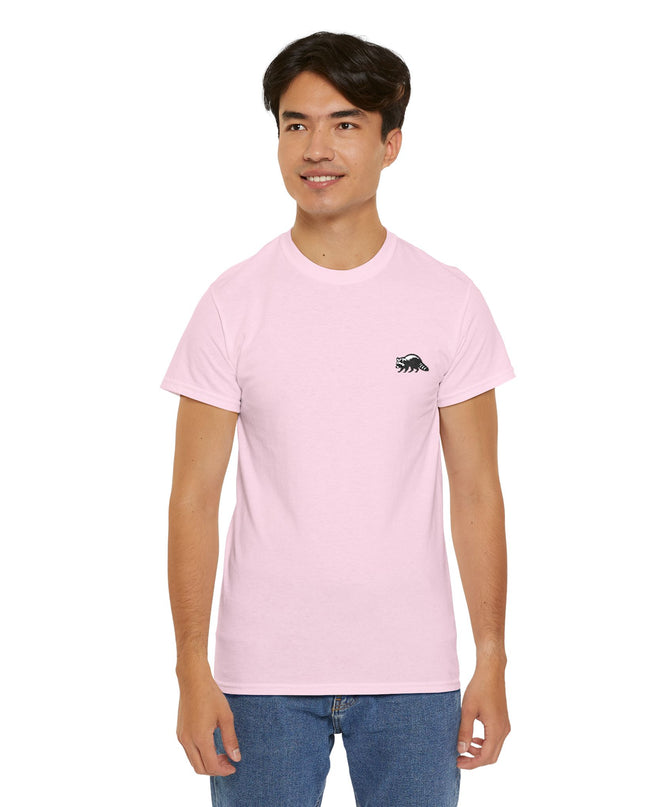 Besticktes Waschbär T-Shirt