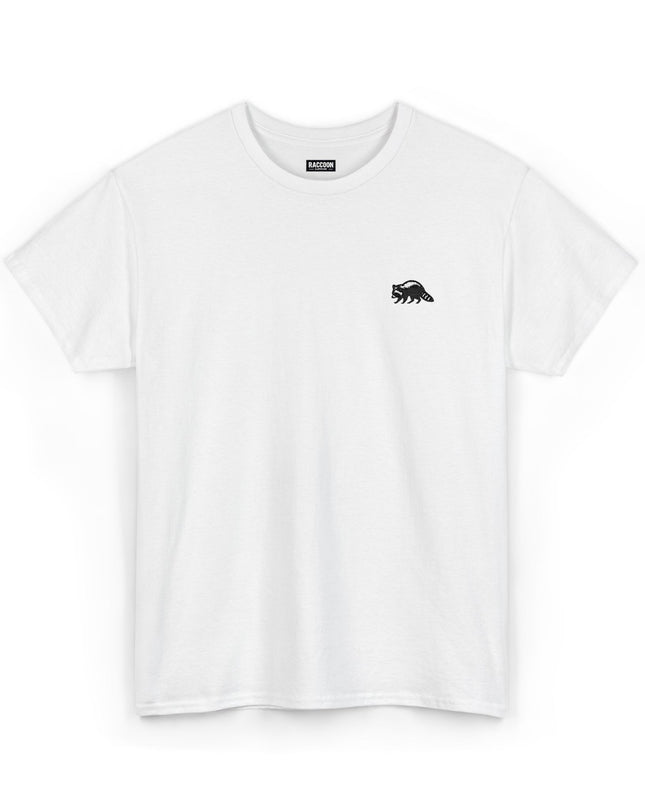 Besticktes Waschbär T-Shirt