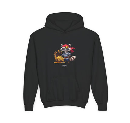 Piraten Waschbär - Kids Hoodie
