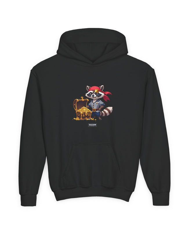 Piraten Waschbär - Kids Hoodie